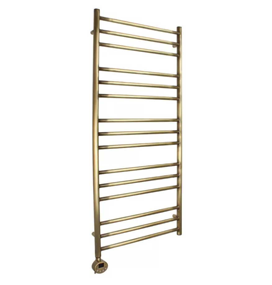 Полотенцесушитель электрический Domoterm Медея П15 500х1200 EL левый, античная бронза