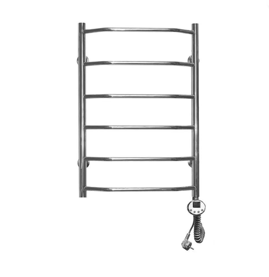 Полотенцесушитель электрический Domoterm Лаура П6 500х800 ER правый, хром