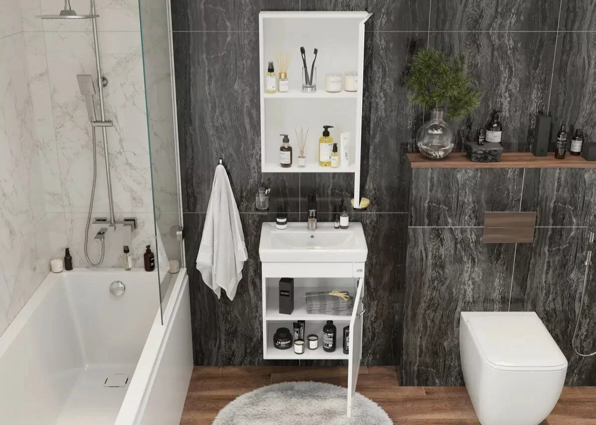 Зеркало-шкаф Onika Венеция 50.00 белый