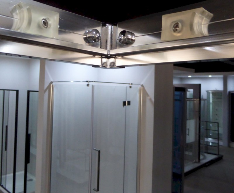 Душевой уголок Esbano ESF-80D1+120D2-C 120х80х195