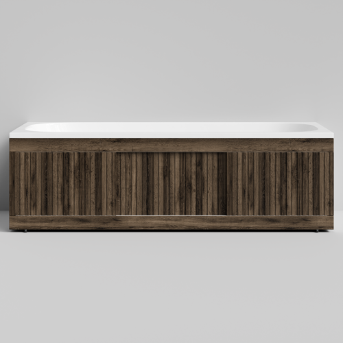 Экран под ванну Vod-ok Тач 180 раздвижной Дуб крымский коричневый