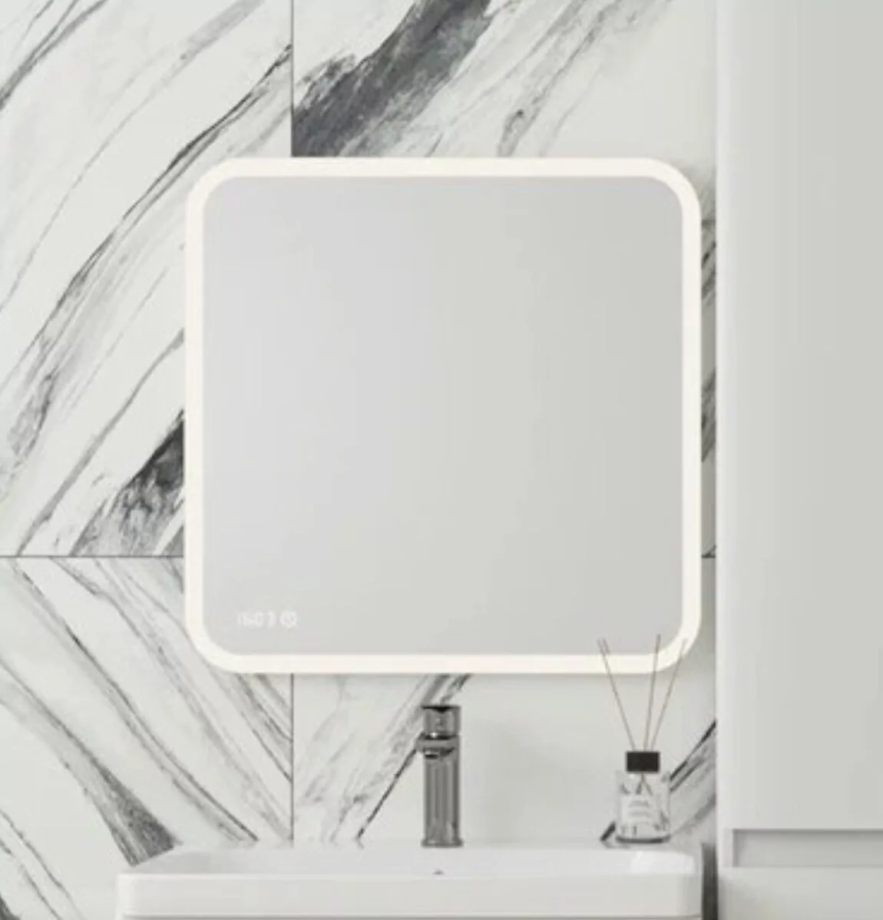 Зеркало Style Line Атлантика 60 сенсор, свет, часы