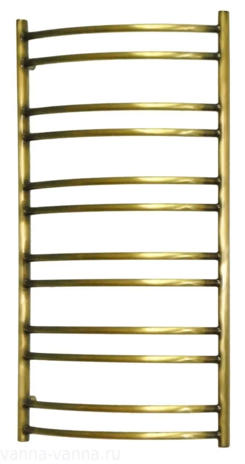 Полотенцесушитель водяной Domoterm Калипсо П12 500х985 античная бронза