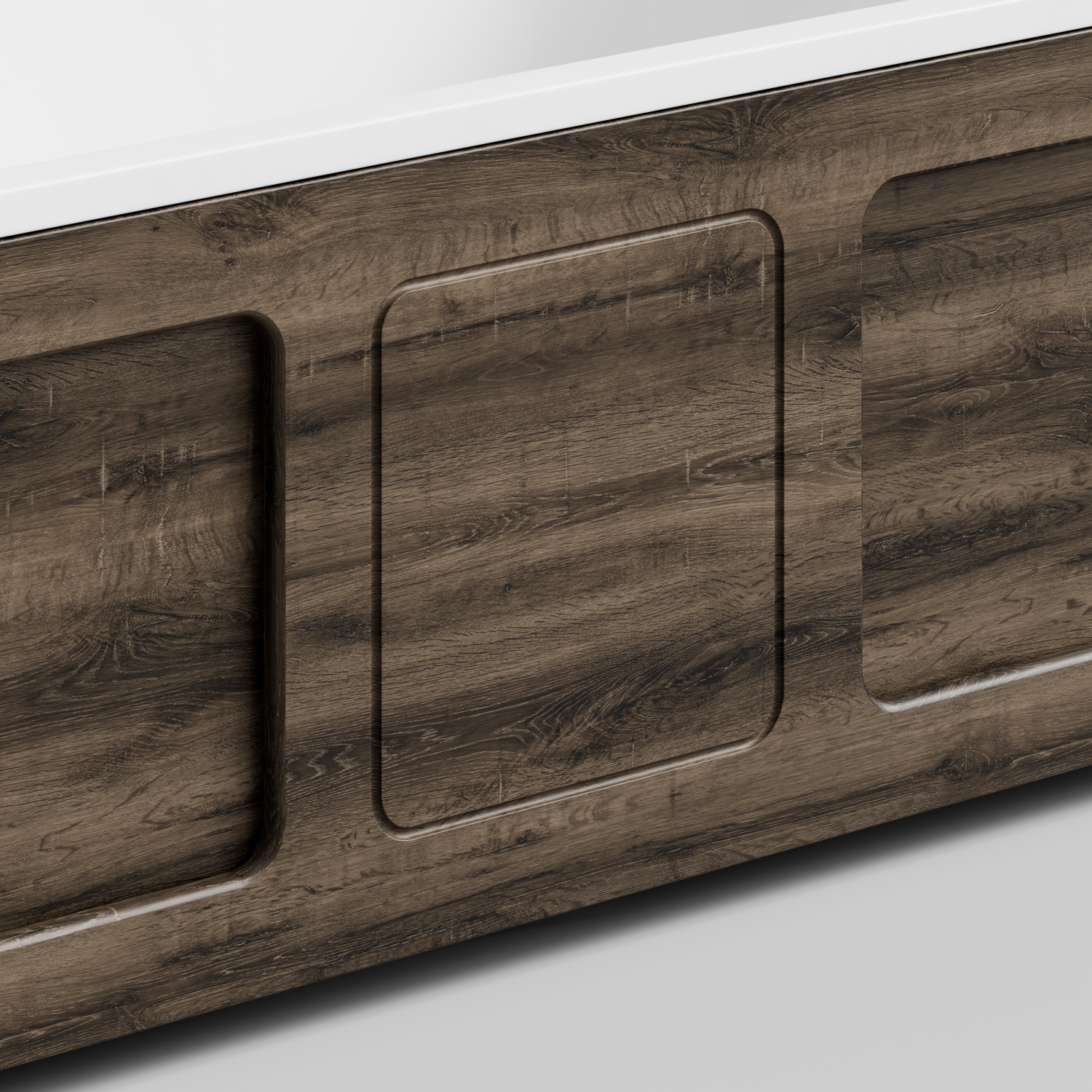 Экран под ванну Vod-ok Хит 170 раздвижной Дуб крымский коричневый