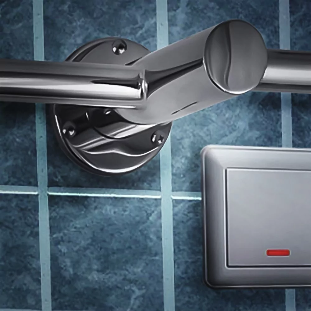 Полотенцесушитель электрический Energy Aura 800x600 хром