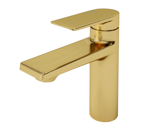 Смеситель для раковины WasserKraft Aisch 5503 матовое золото