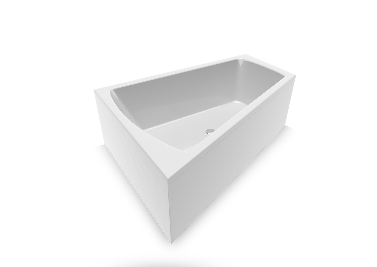 Ванна акриловая Vayer Trinity 160х120 L левая