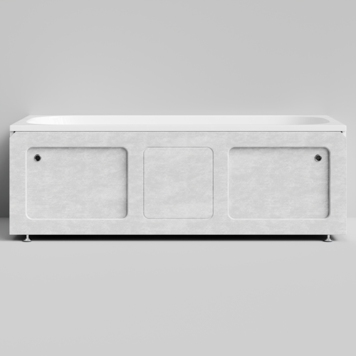 Экран под ванну Vod-ok Хит 170 раздвижной Белый камен