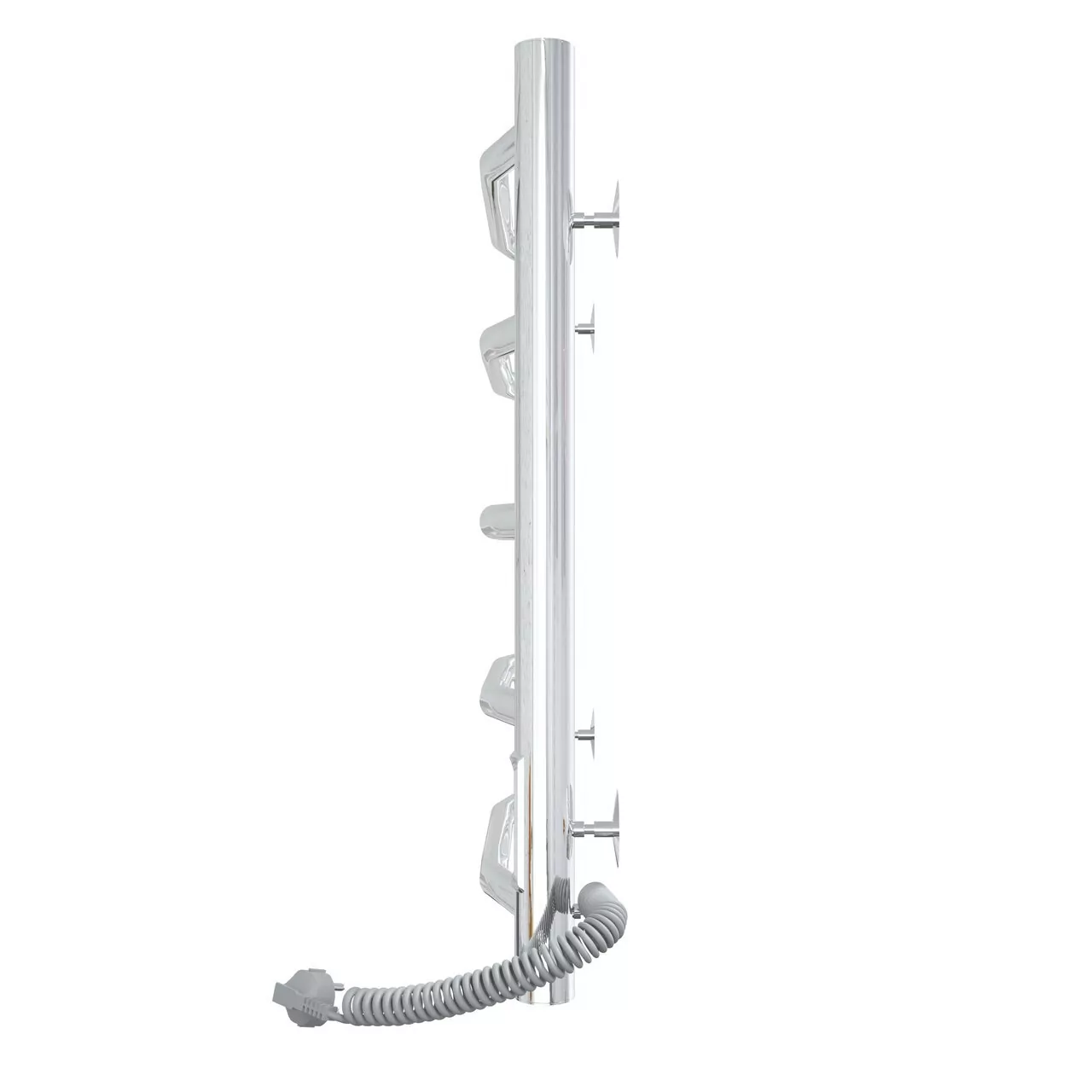 Полотенцесушитель электрический Laris Виктория П5 400х500 с терморегулятором, правый, хром