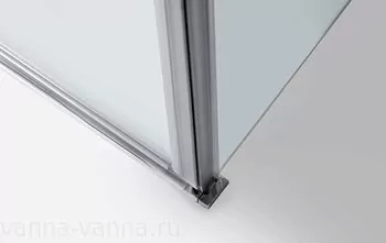 Душевой уголок WasserKraft Aller 10H10L 120х100 прямоугольный, без поддона, прозрачное стекло, хром