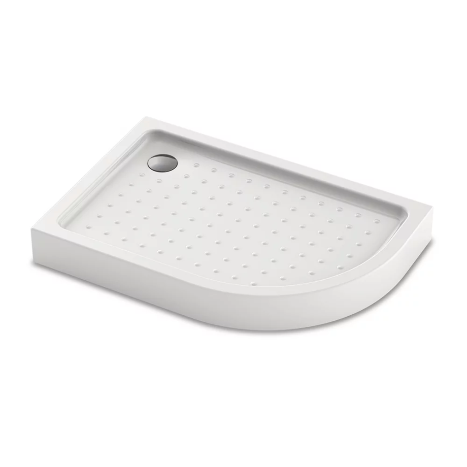 Душевой поддон Veconi Tezeo Acrylic TZ-55L, 1000х900х150, акрил, белый