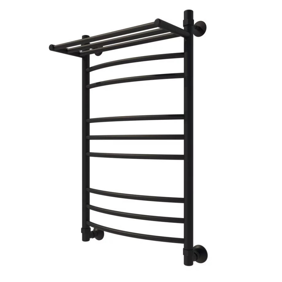 Полотенцесушитель водяной Veconi Nemi-B, 50/80, черный