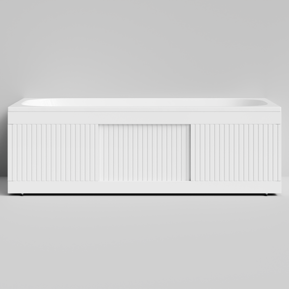 Экран под ванну Vod-ok Тач 170 раздвижной белый + 15 цветов