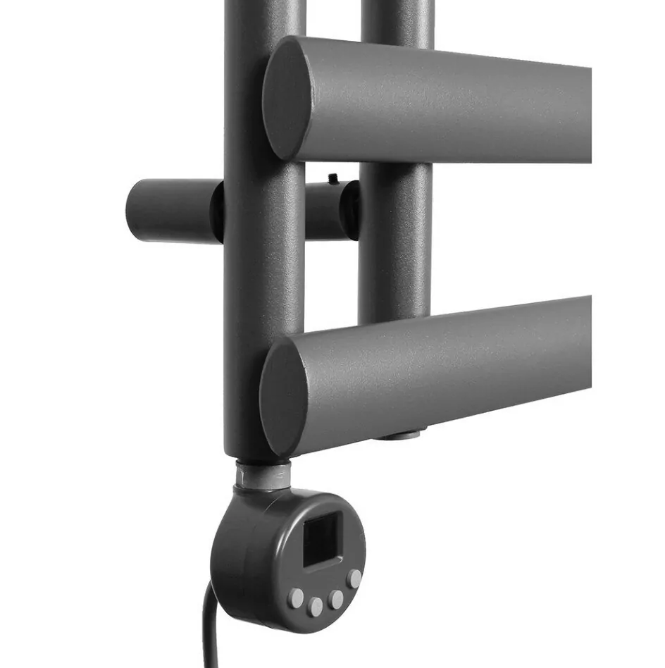 Полотенцесушитель электрический Domoterm Гамма П12 500х1130 EL левый, графит