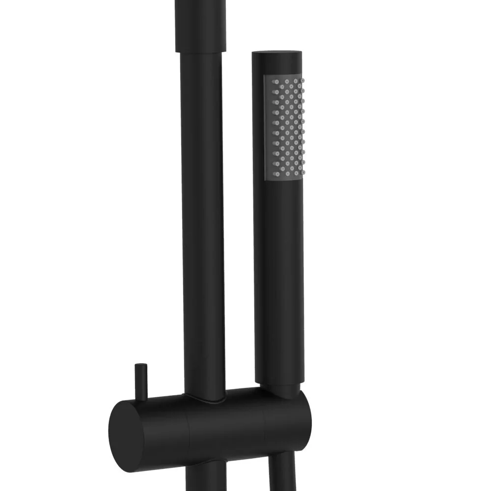 Душевая стойка Raiber Graceful RPB-006 черный матовый