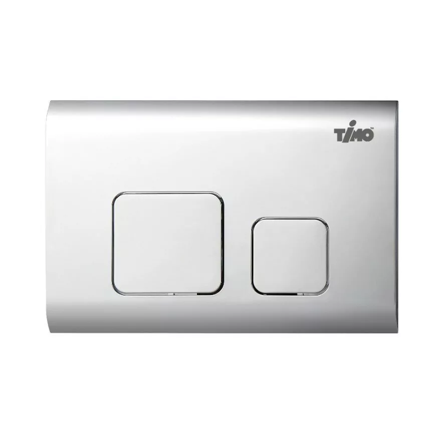 Кнопка смыва TIMO SOLI FP-002 механическая, хром