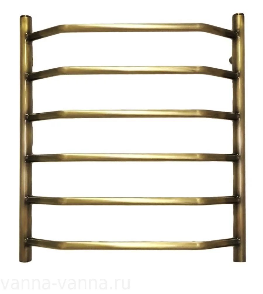 Полотенцесушитель водяной Domoterm Лаура П6 500x600 АБР античная бронза