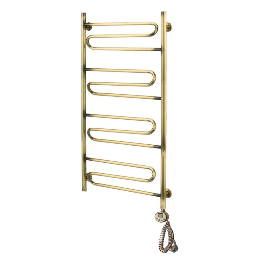 Полотенцесушитель электрический Domoterm Офелия П12 500x950 АБР ER, античная бронза