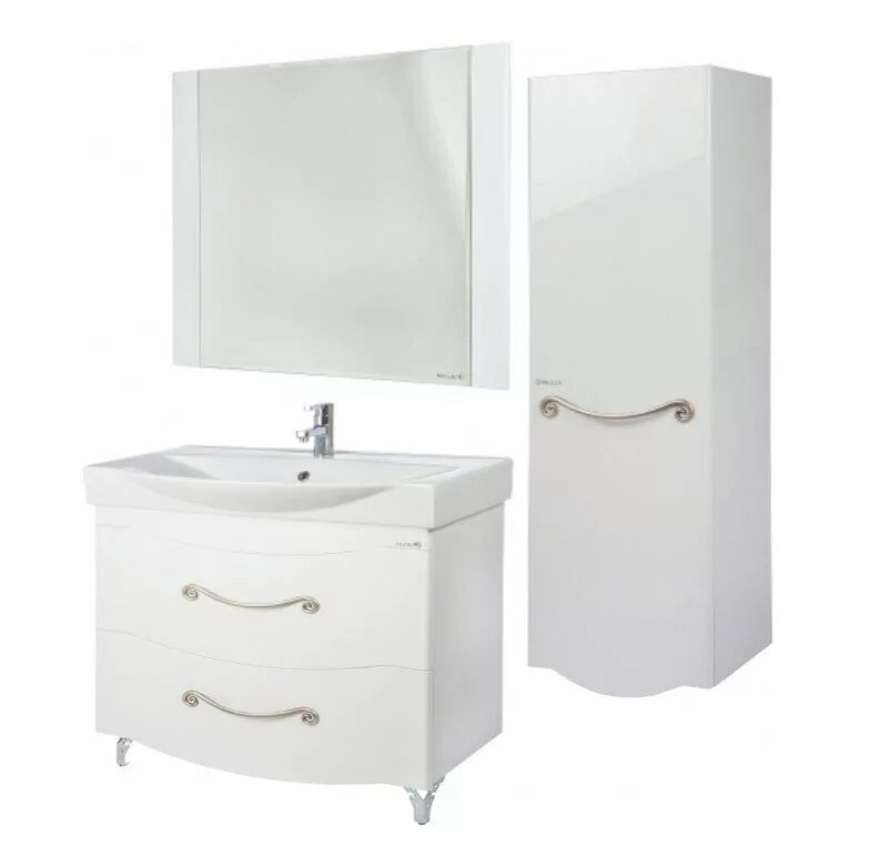 Пенал Bellezza Сесилия 40 L/R подвесной, белый