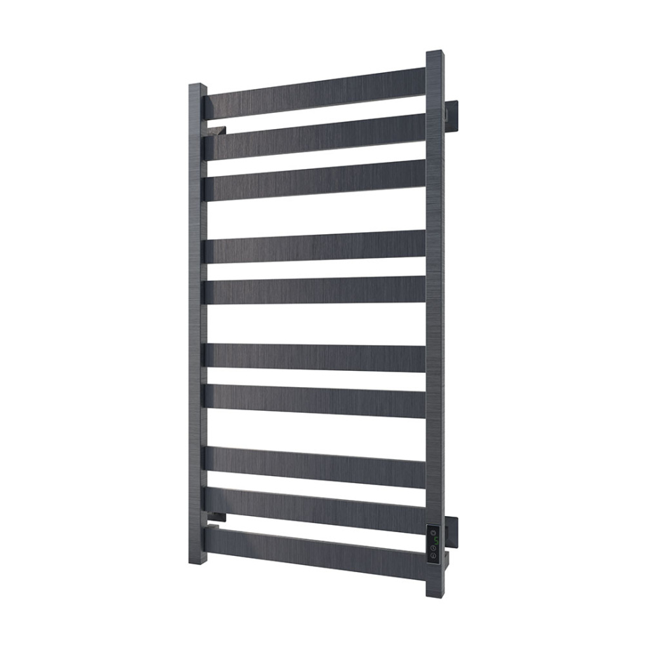 Полотенцесушитель электрический Veconi Piatto P10050GR 500х1000, графит брашинг