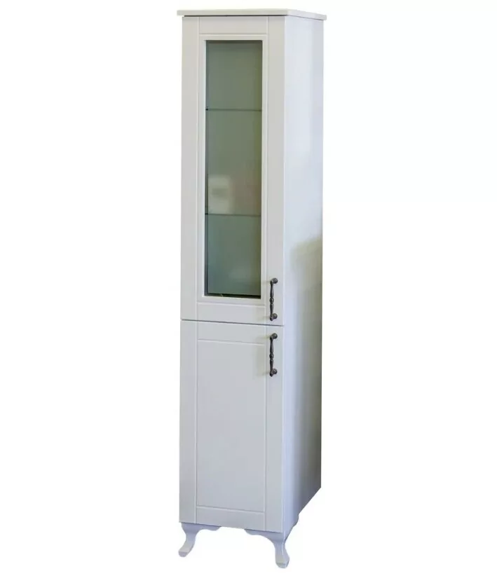 Пенал Sanflor Глория 30 L напольный, белый матовый