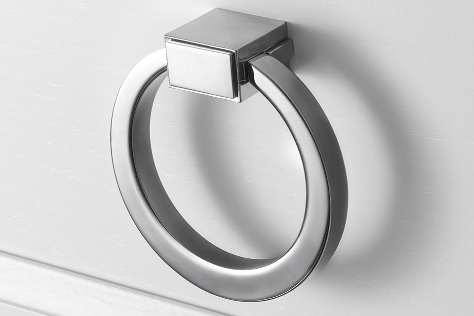 Тумба ASB Wood Line Рома 80 со столешницей и раковиной Олимп 57, белая