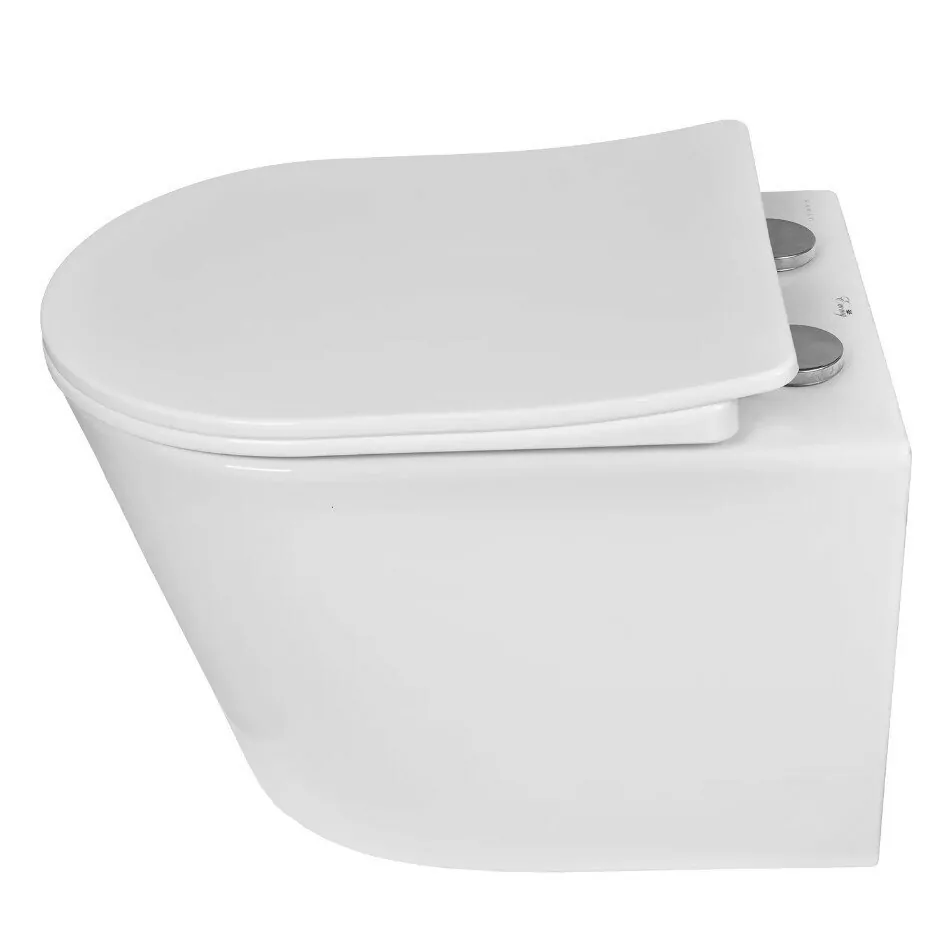 Унитаз Emmy 7006 подвесной, с микролифтом, белый