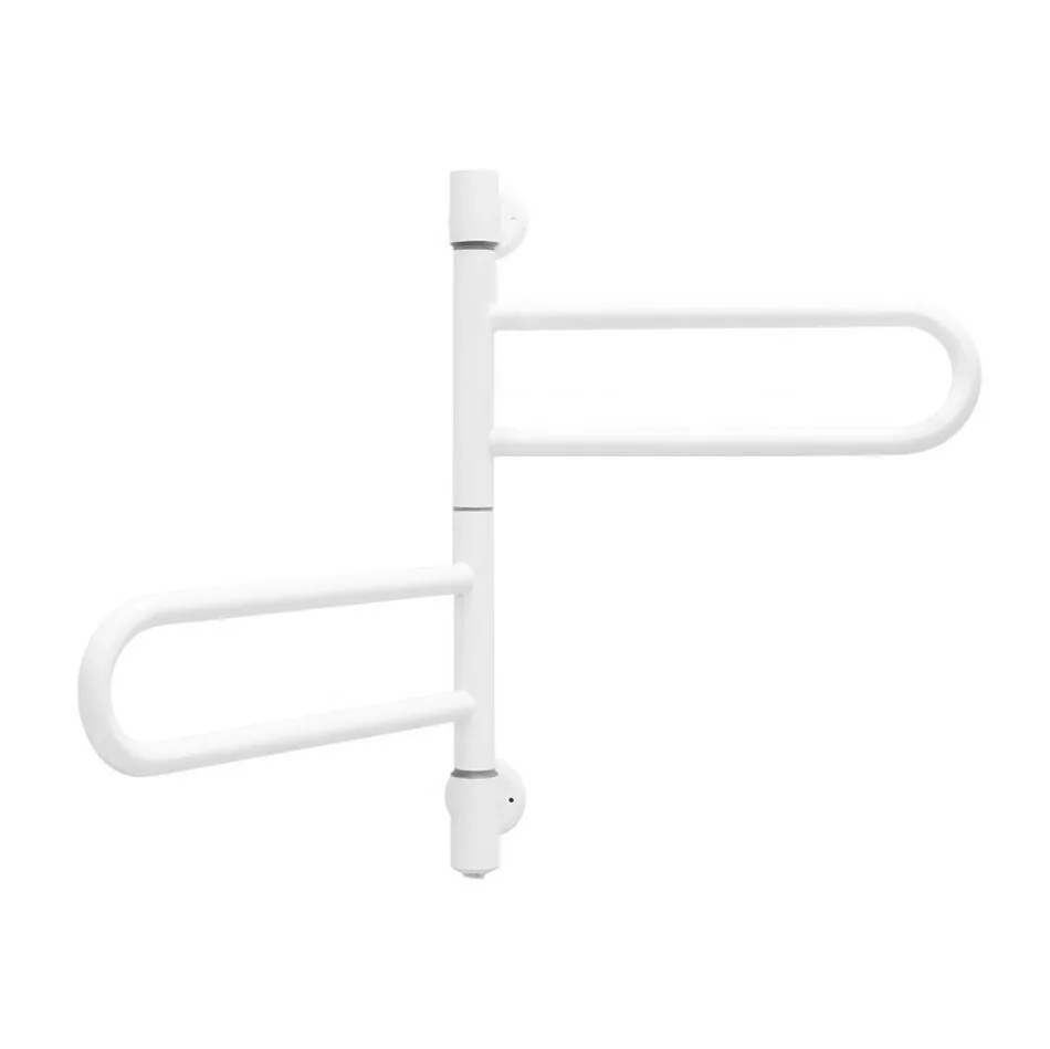 Полотенцесушитель электрический Energy U G2K 40х54 поворотный, белый матовый