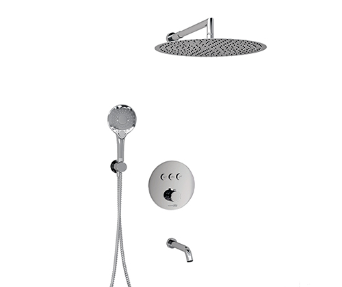 Душевой комплект WasserKraft A175817 Thermo хром