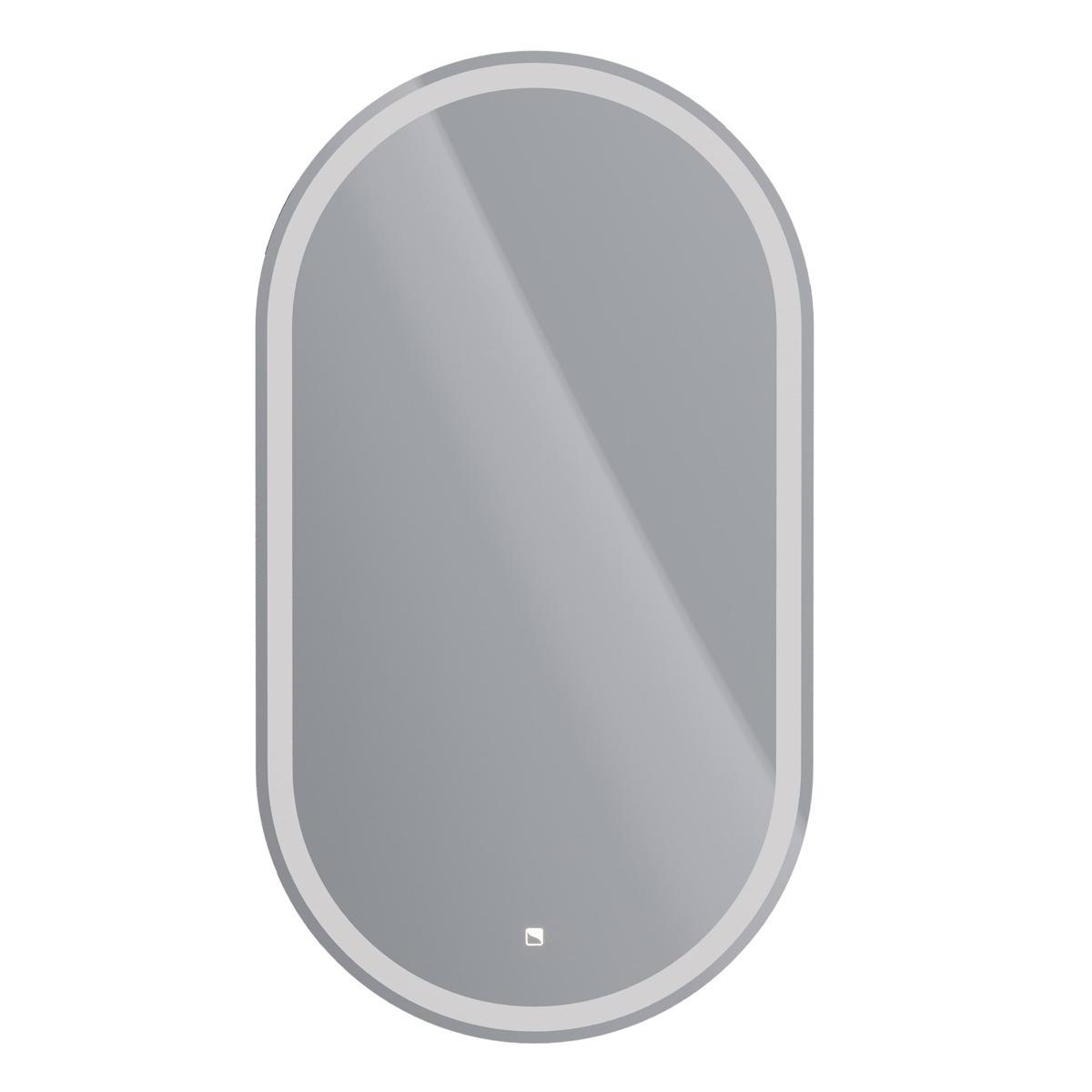 Зеркало Dreja Luno 55x100 см, белый