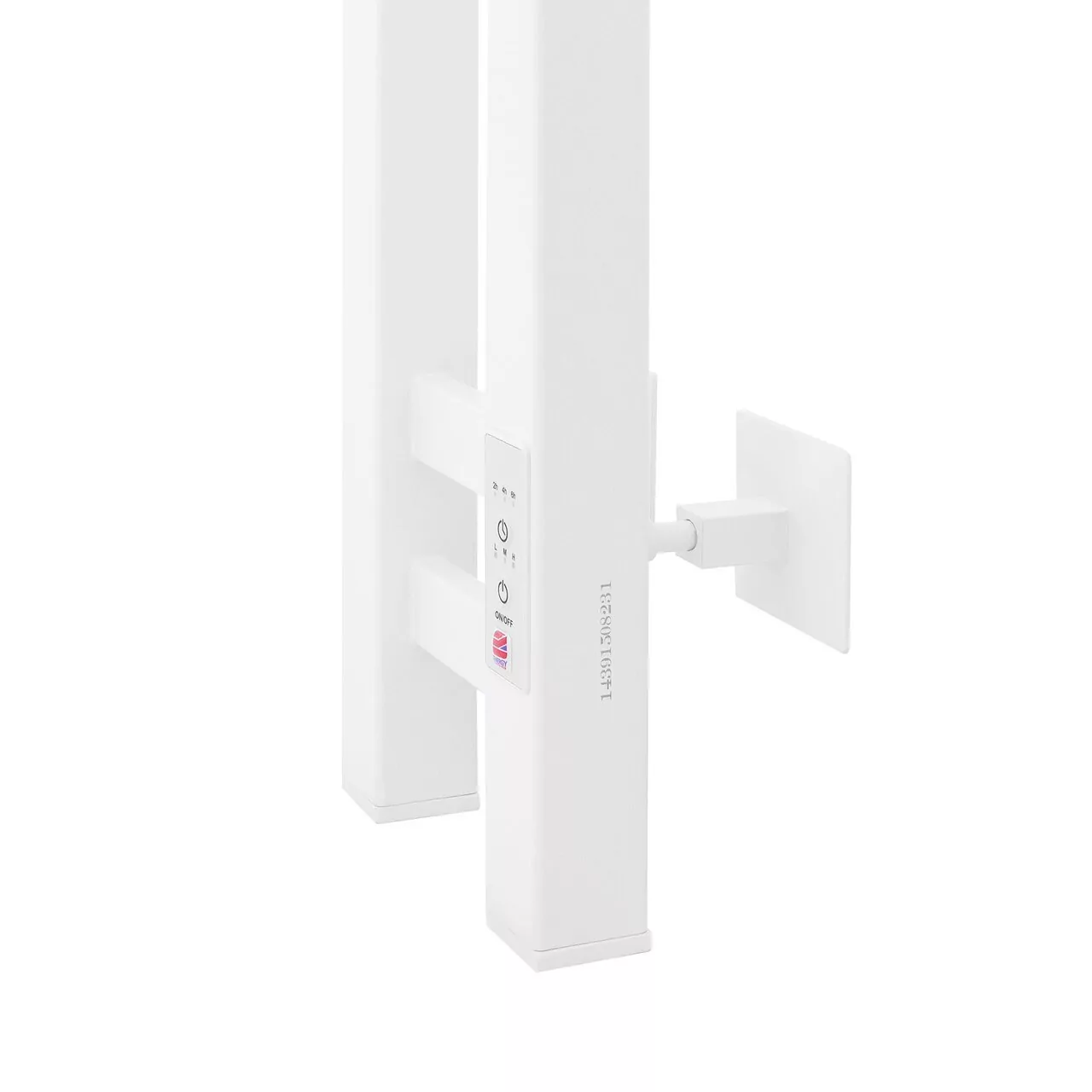 Полотенцесушитель электрический Energy Dart 1200х100 с таймером, белый матовый