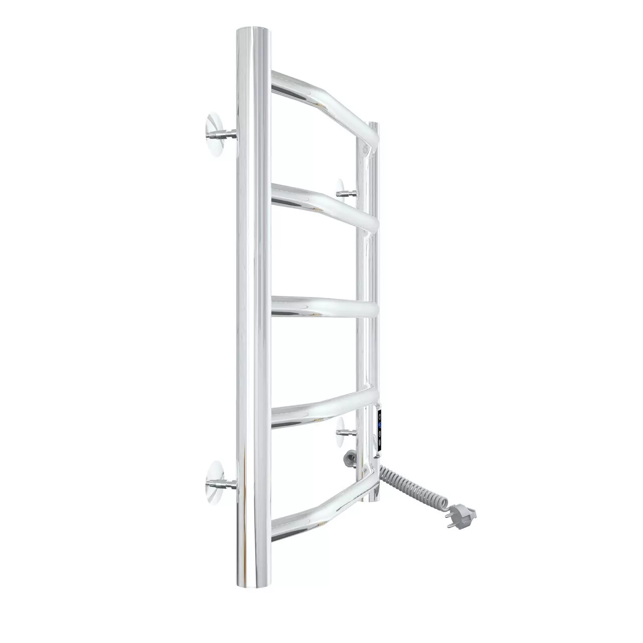 Полотенцесушитель электрический Laris Виктория П5 400х500 с терморегулятором, правый, хром