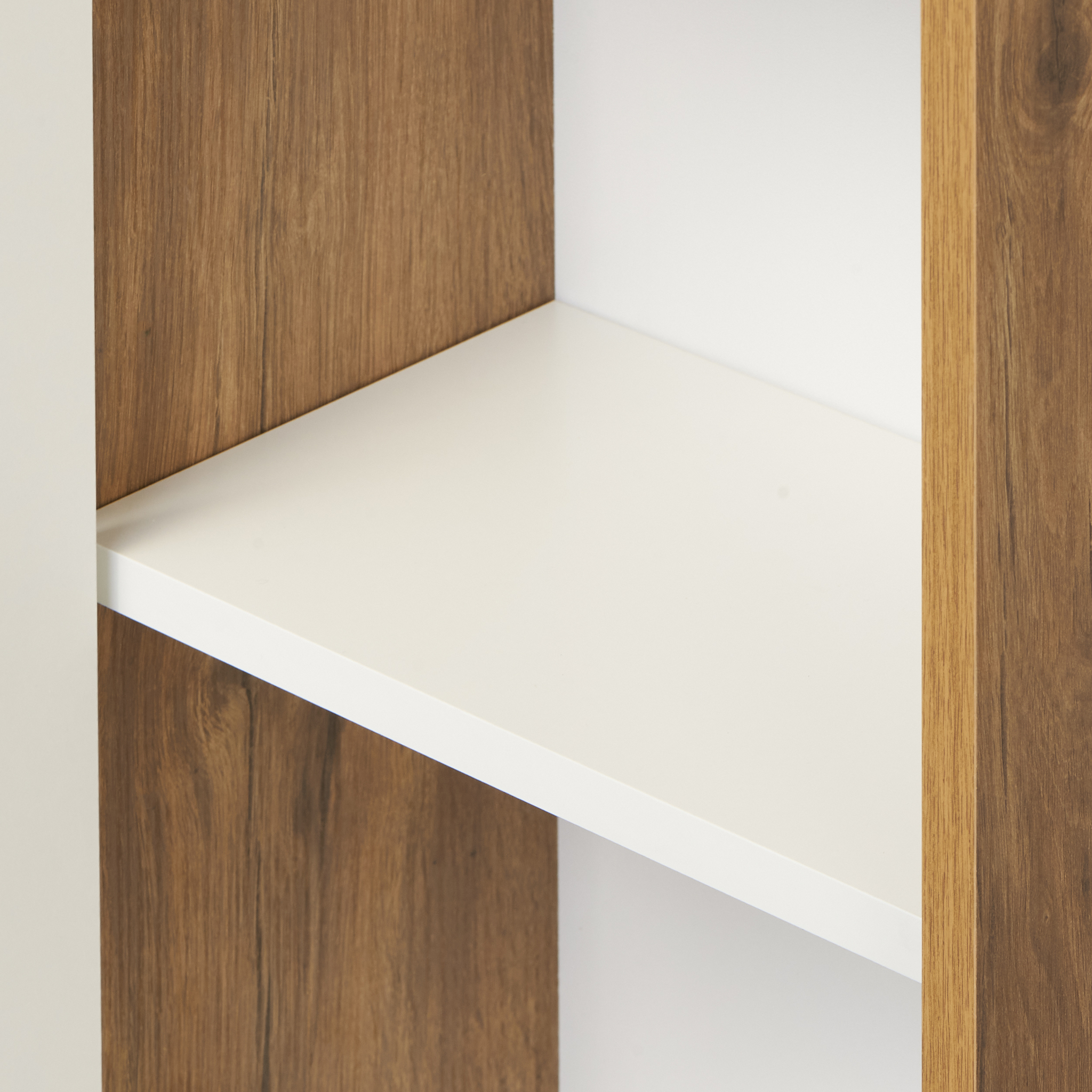 Пенал Aquaton Сканди 30 L/R подвесной, белый, дуб рустикальный