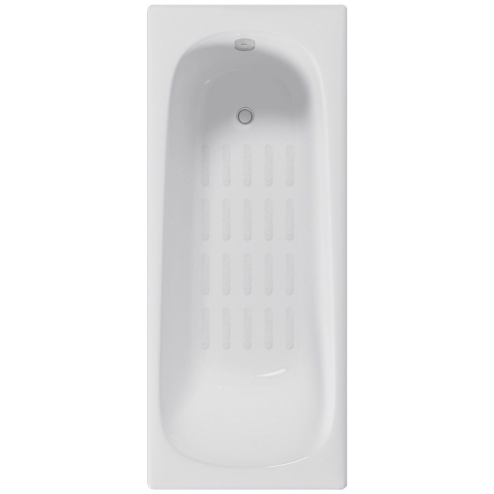 Ванна чугунная Delice Continental 130х70 DLR230641-AS с антискользящим покрытием от магазина Vanna-Vanna.ru!