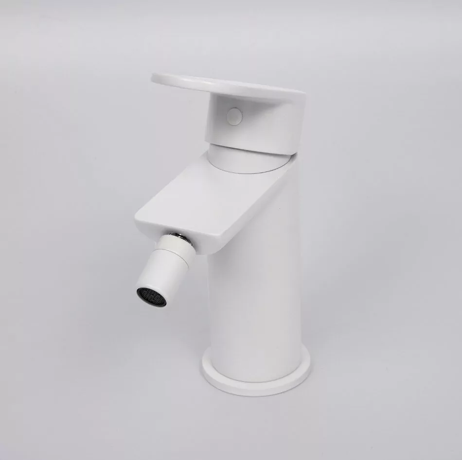Смеситель для биде WasserKraft Mindel 8506 белый Soft-touch от магазина Vanna-Vanna.ru!