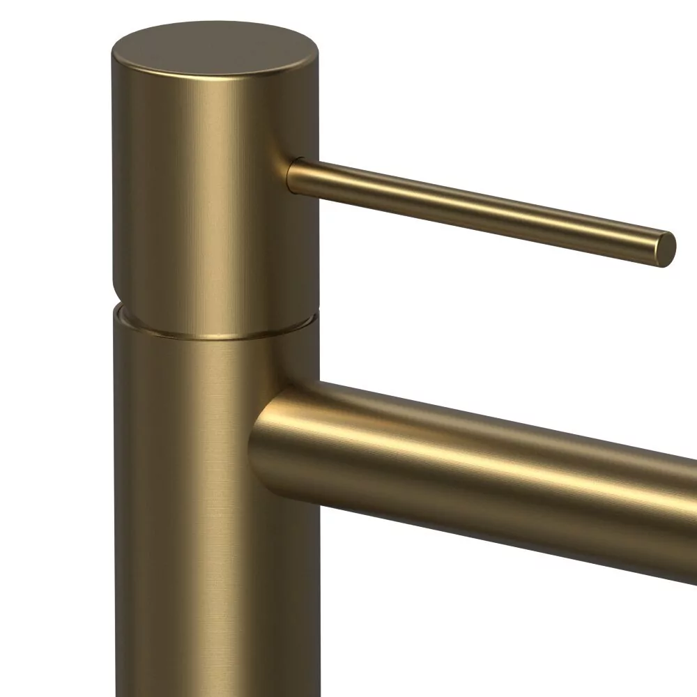 Смеситель для раковины Raiber Graceful RPG-002 матовое золото