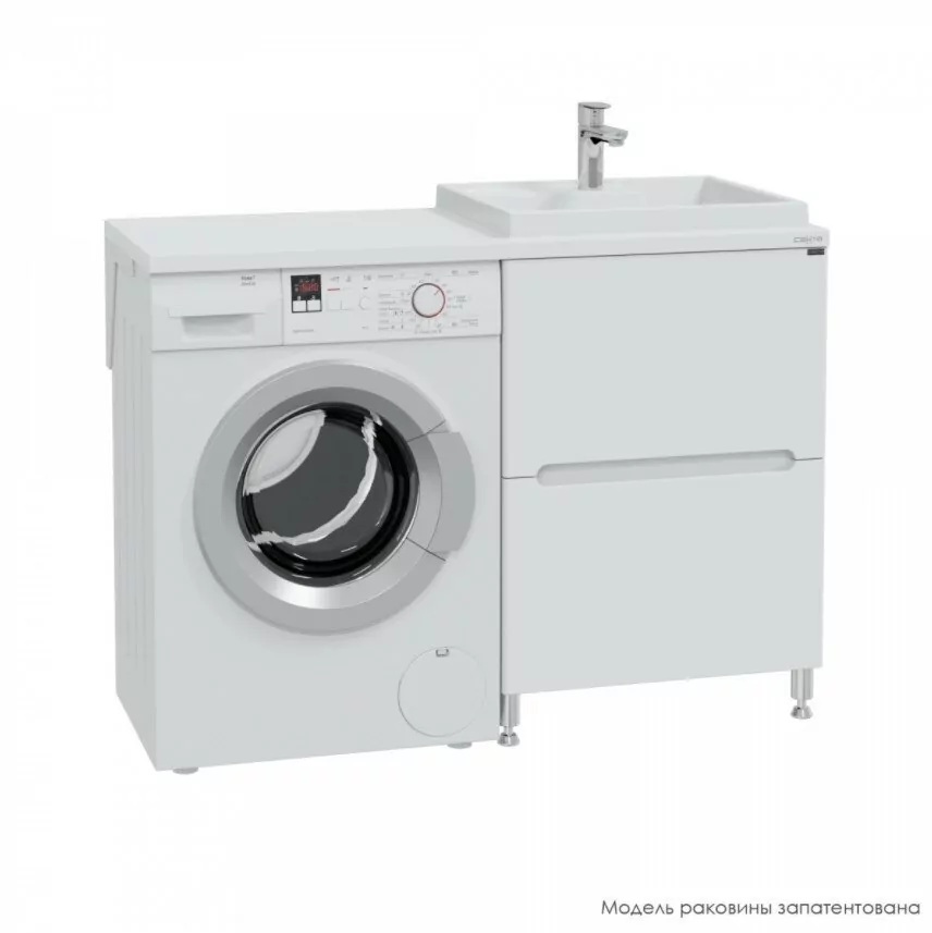 Раковина Санта Юпитер 1200х500 R белая