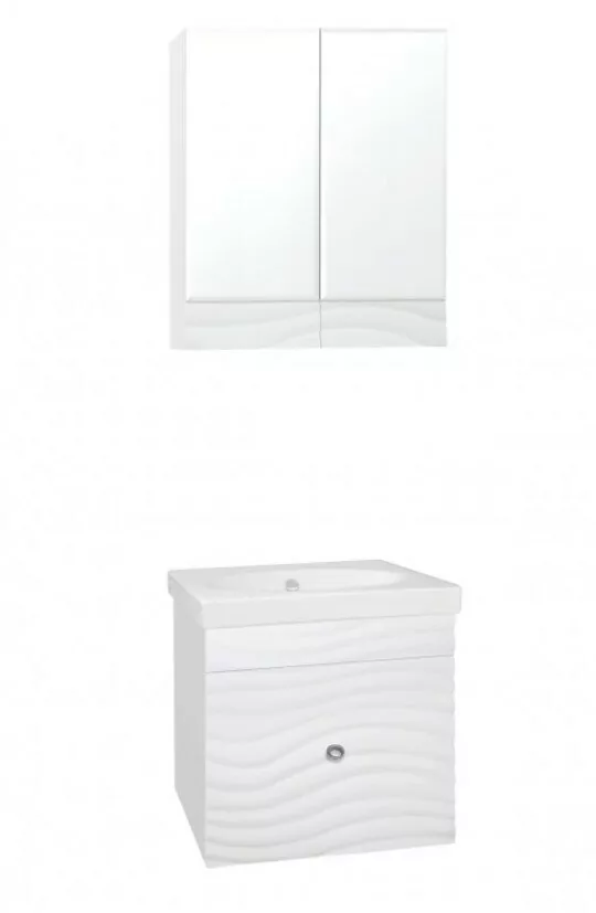 Мебель для ванной Style Line Вероника 60 комплект, подвесной, белый Мебель для ванной Style Line Вероника 60 комплект, подвесной, белый