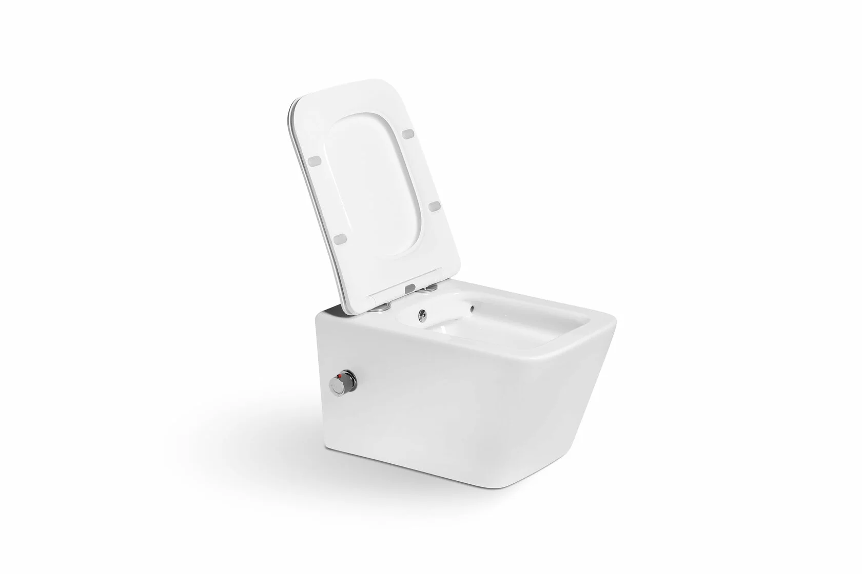 Унитаз-биде SantiLine SL-5004SM-BD подвесной, белый