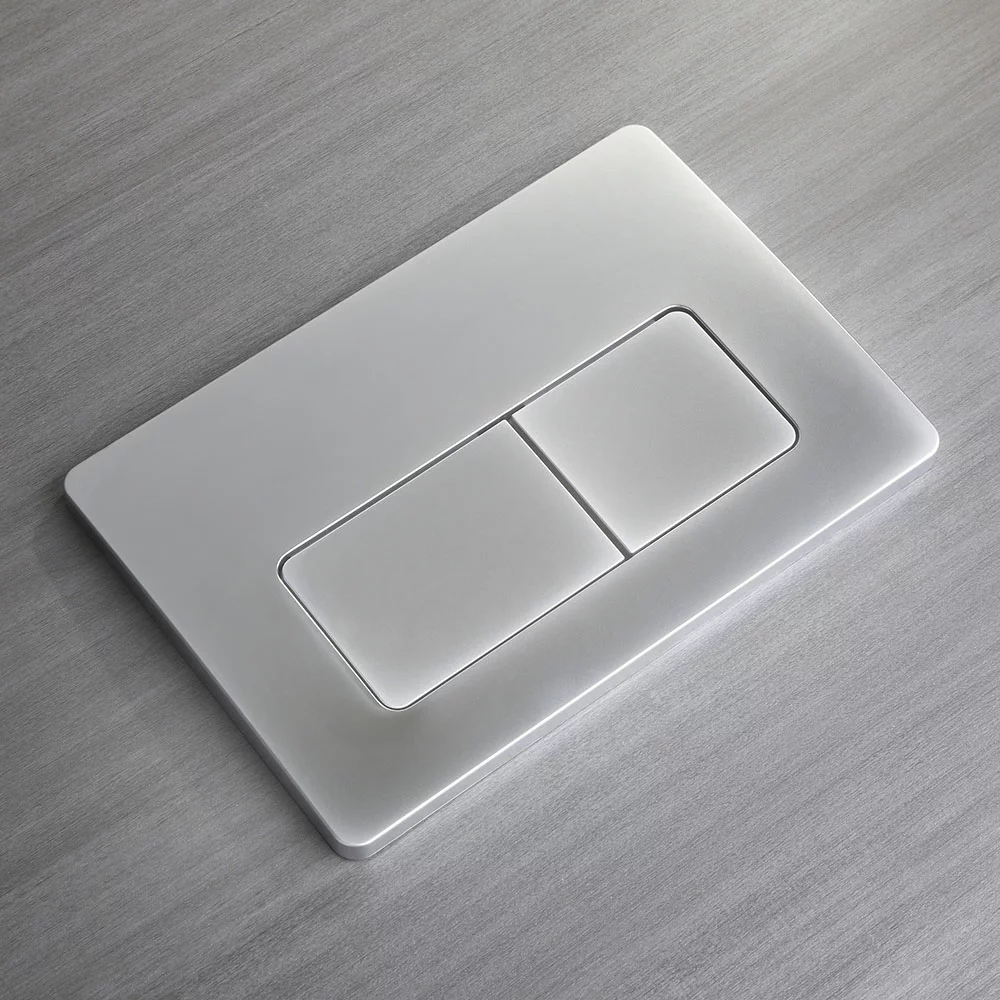 Кнопка смыва Veconi FLUSH V5, FLV5-CM, 240х162х9, пластик, хром матовый