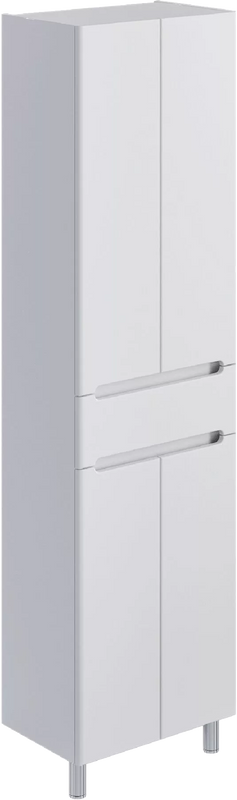 Пенал напольный/подвесной SanStar Адель/Модена 50, универсальный, белый