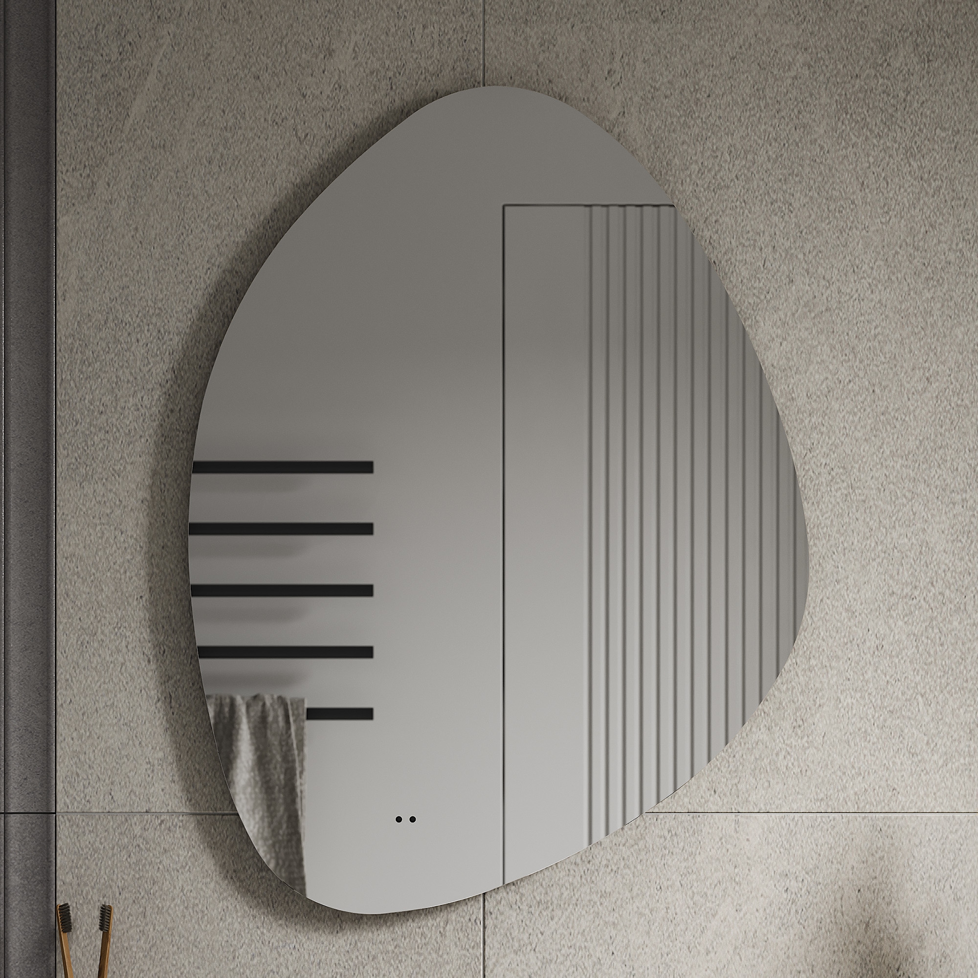 Зеркало Vigo Flam Classic 600 свет, сенсор