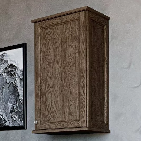 Шкаф навесной ValenHouse Лиора 40 R, кальяри, хром