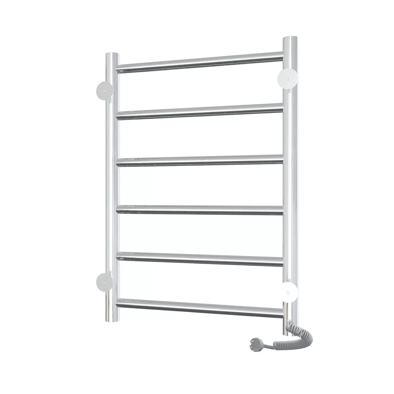 Полотенцесушитель электрический Laris Джаз П6 400х600 с терморегулятором, левый, хром