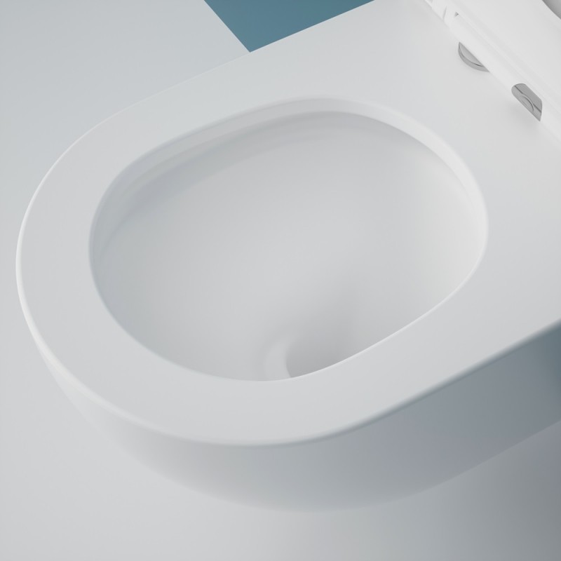 Унитаз подвесной Esbano FORTEX-53T (White)  530x360x360 от магазина Vanna-Vanna.ru!