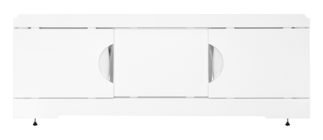 Экран под ванну Misty Лаванда 150 раздвижной белый