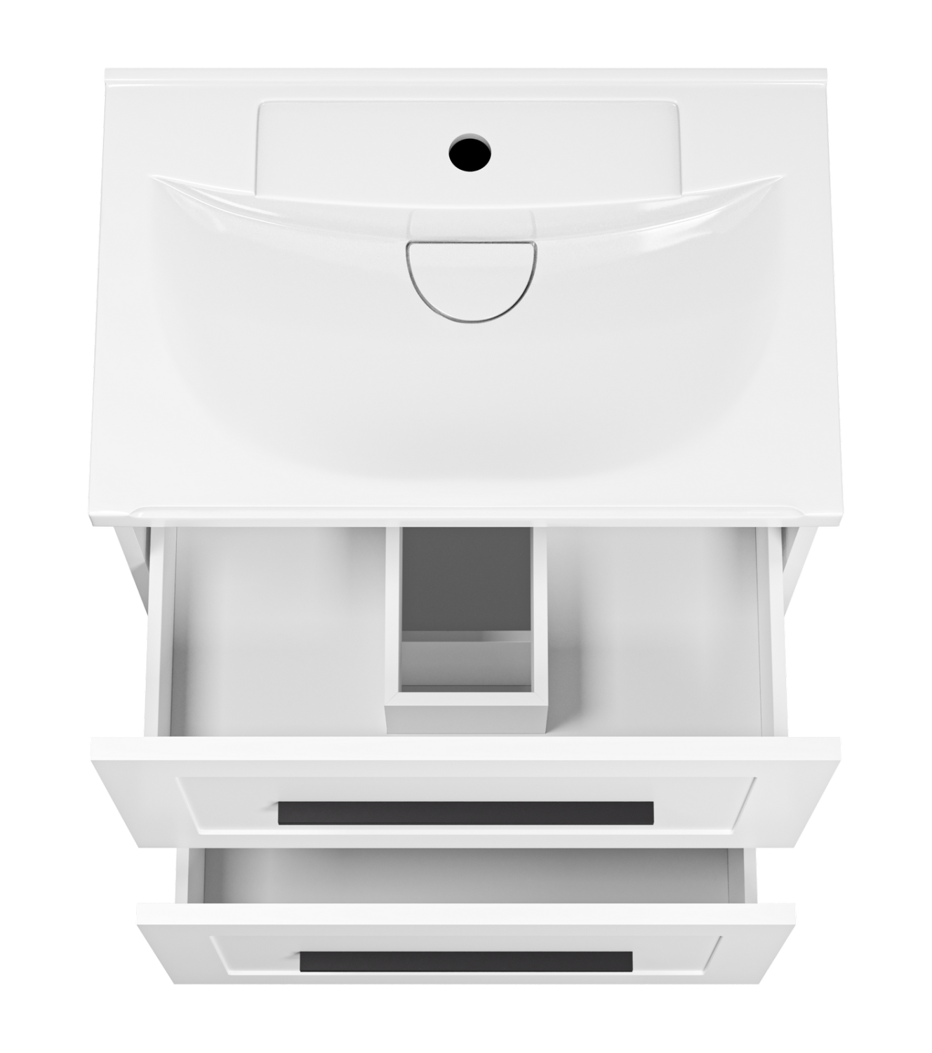 Тумба с раковиной Misty Модерн 60 белый