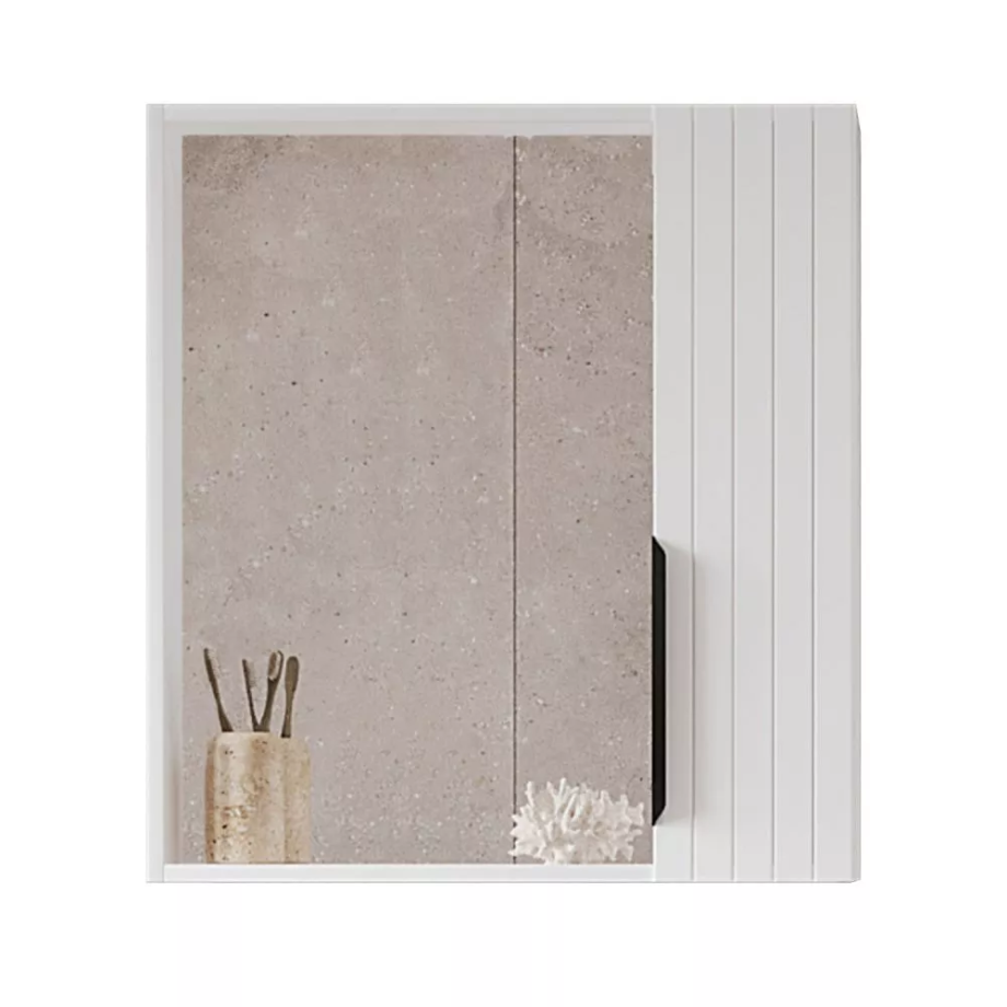 Зеркало-шкаф Viant Сицилия 80 R белый