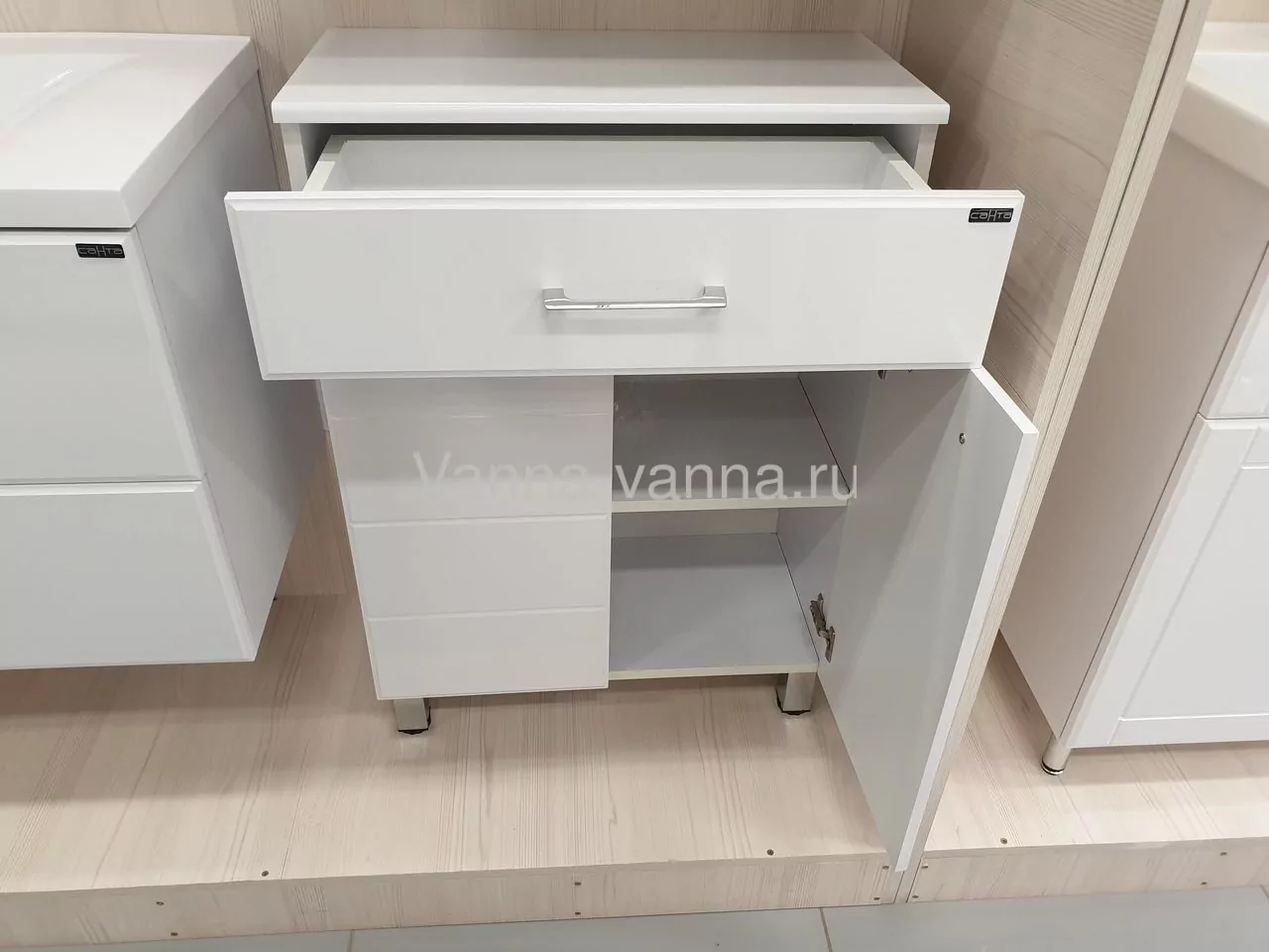 Тумба-комод Санта Омега 45 белая