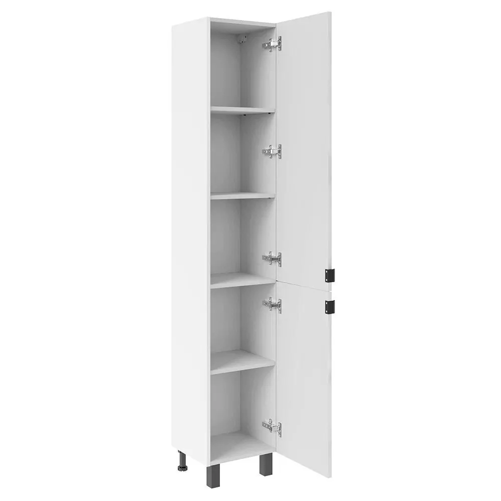 Пенал Асб-мебель Дора 35 R напольный, белый